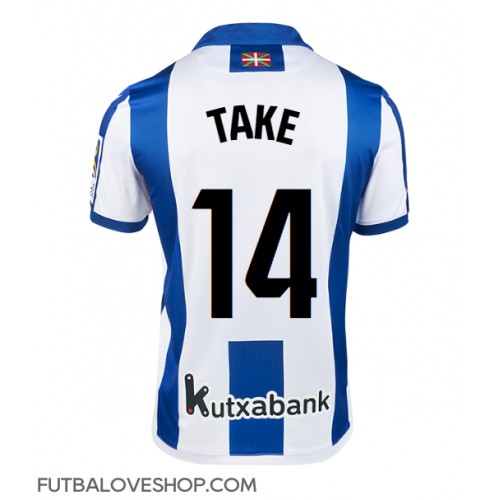 Dres Real Sociedad Takefusa Kubo #14 Domáci 2024-25 Krátky Rukáv